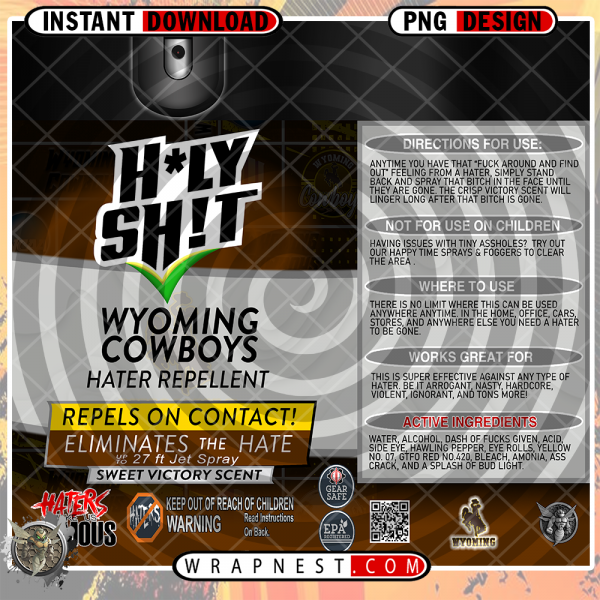 WYOMING HOLY SH*T WRAP