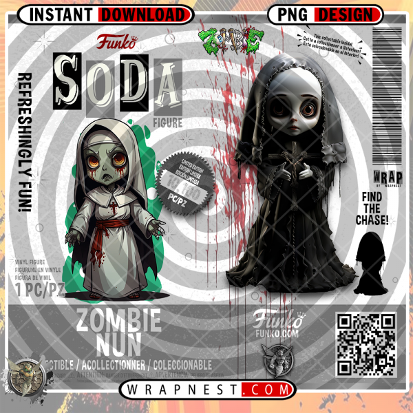 ZOMBIE NUN FUNKO SODA WRAP