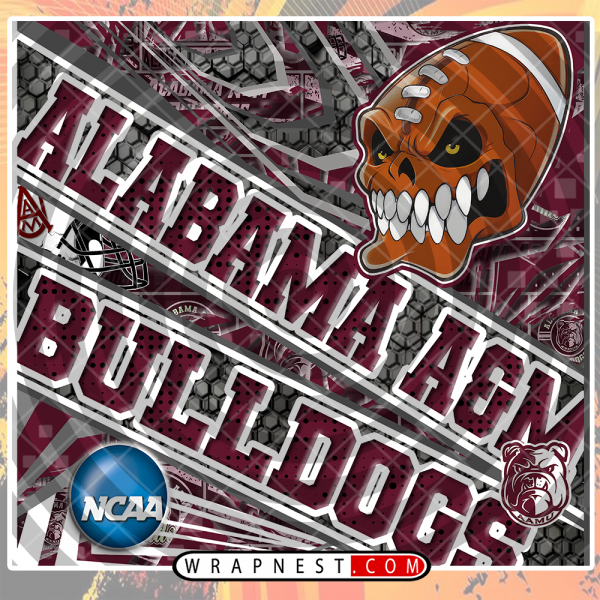 ALABAMA A&M UNIVERSITY ANGRY SPORTS
  WRAP