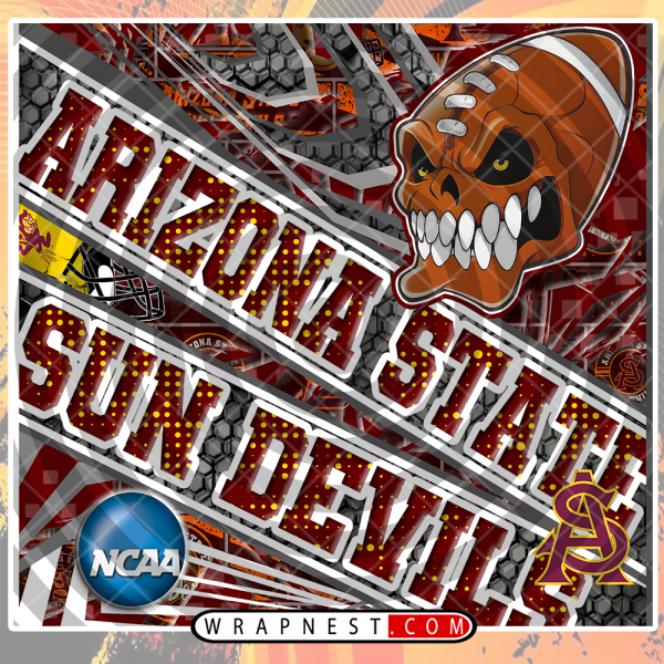 ARIZONA STATE ANGRY SPORTS WRAP
