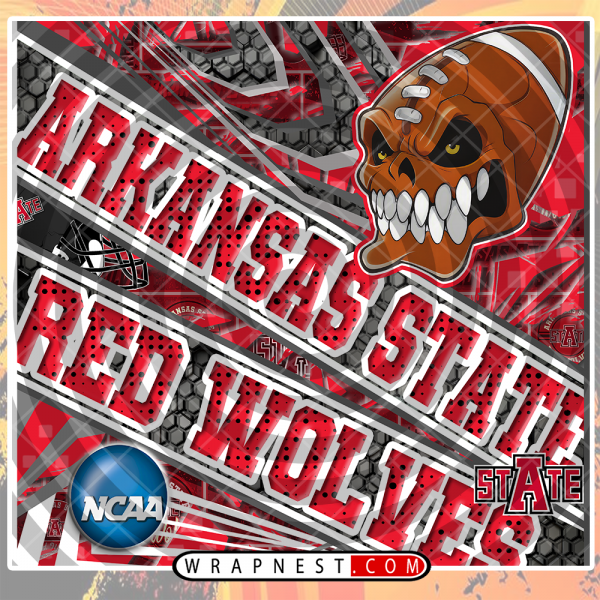 ARKANSAS STATE ANGRY SPORTS WRAP