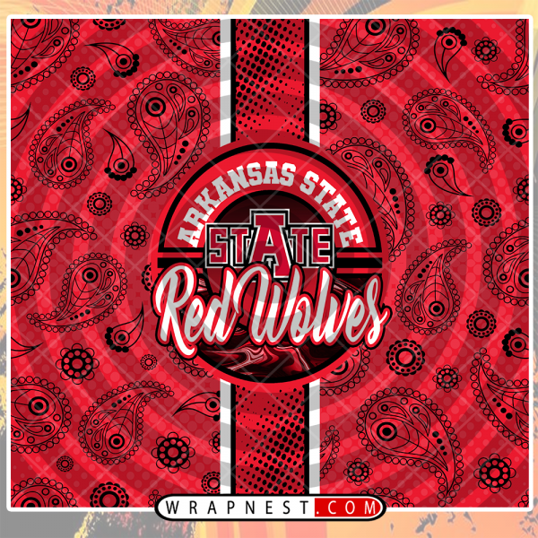 ARKANSAS STATE HANDKERCHIEF WRAP
