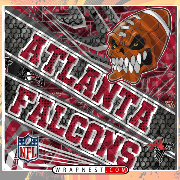 FALCONS ANGRY FOOTBALL WRAP