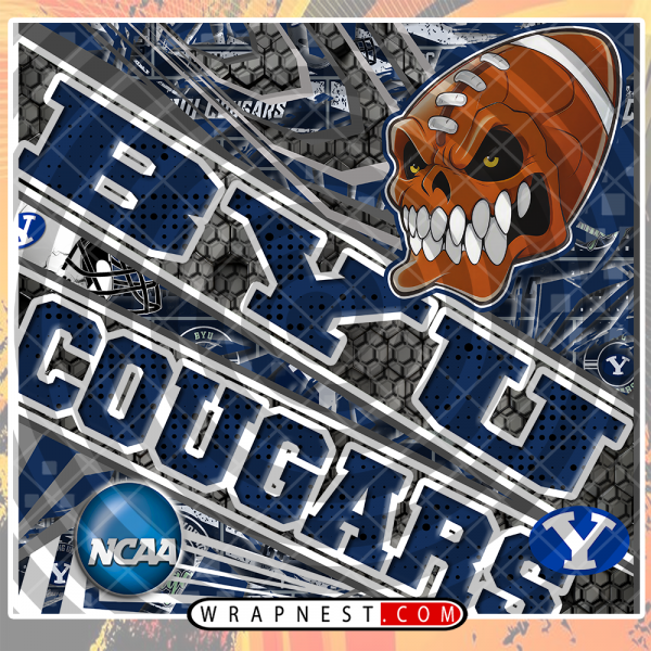 BYU ANGRY SPORTS WRAP