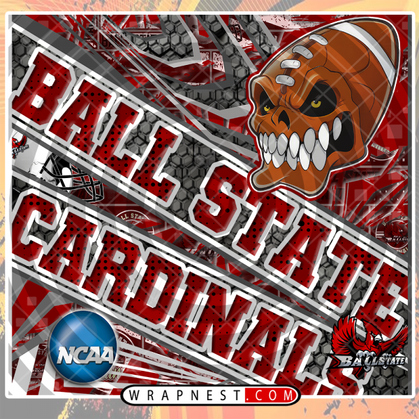 BALL STATE ANGRY SPORTS WRAP