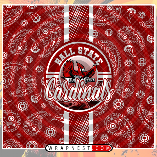 BALL STATE HANDKERCHIEF WRAP
