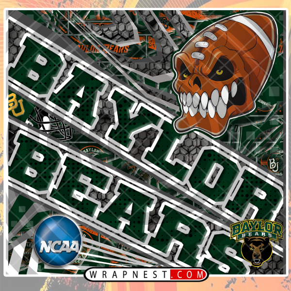 BAYLOR ANGRY SPORTS WRAP