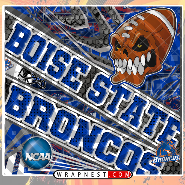 BOISE STATE ANGRY SPORTS WRAP