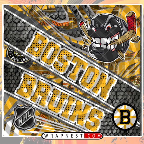 BRUINS ANGRY SPORTS WRAP