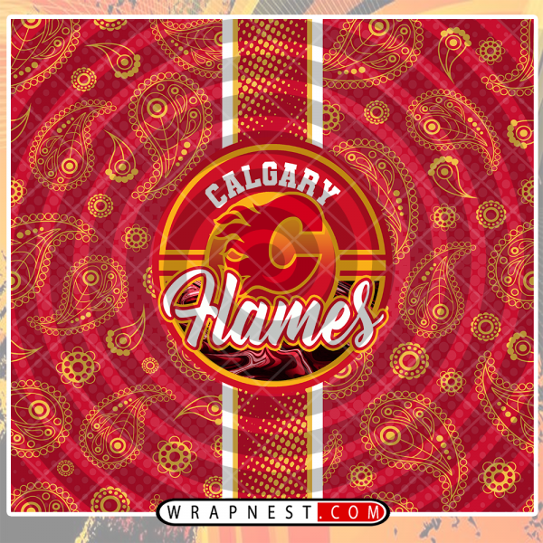 FLAMES HANDKERCHIEF WRAP
