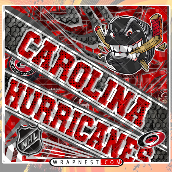 HURRICANES ANGRY SPORTS WRAP