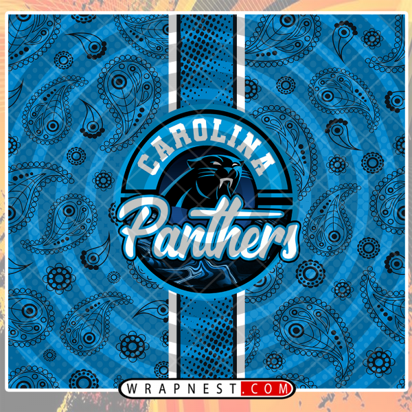 PANTHERS HANDKERCHIEF WRAP