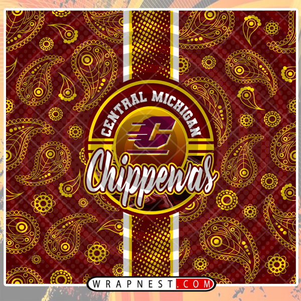 CENTRAL MICHIGAN HANDKERCHIEF WRAP