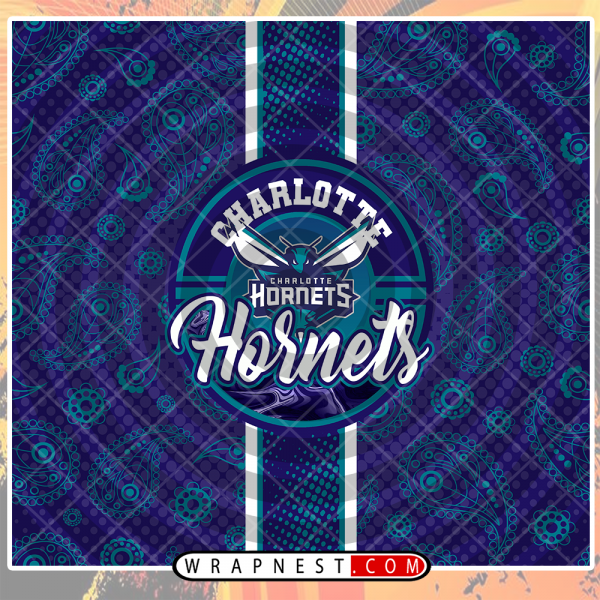 HORNETS HANDKERCHIEF WRAP