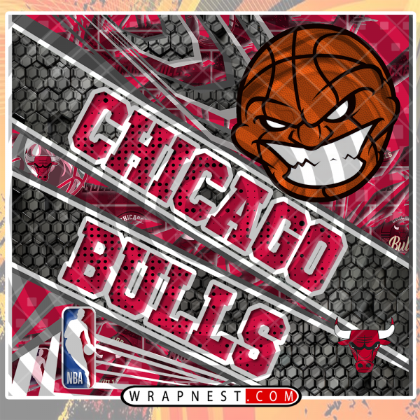 BULLS ANGRY BASKETBALL WRAP