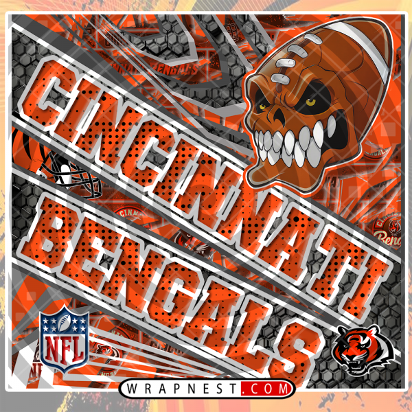 BENGALS ANGRY FOOTBALL WRAP