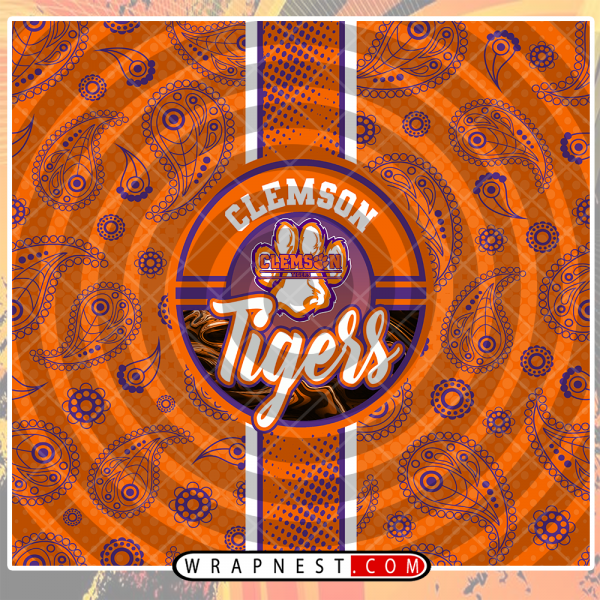 CLEMSON HANDKERCHIEF WRAP
