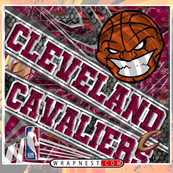 CAVALIERS ANGRY BASKETBALL WRAP