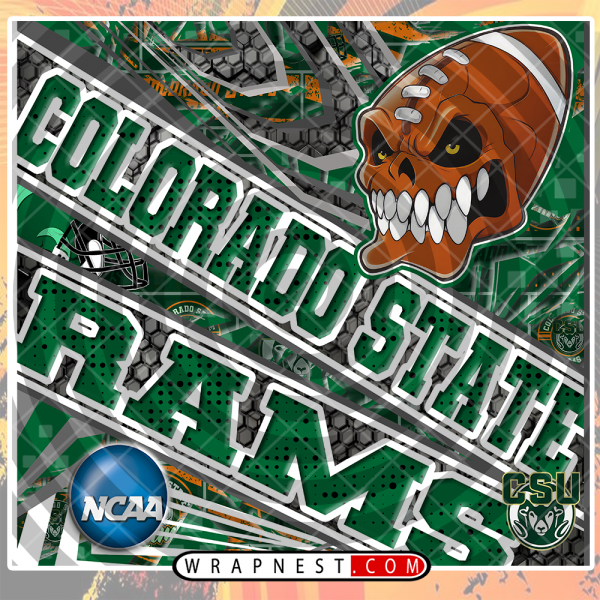 COLORADO STATE ANGRY SPORTS WRAP