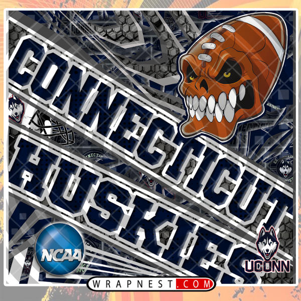 CONNECTICUT ANGRY SPORTS WRAP