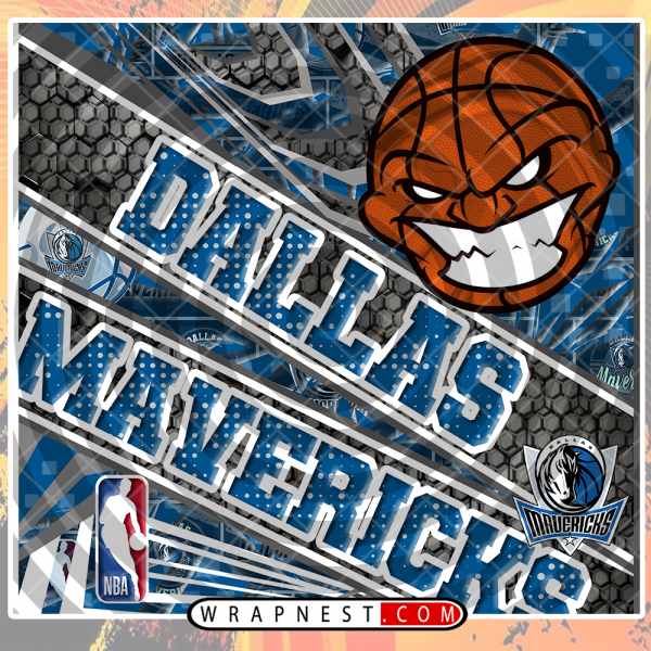 MAVERICKS ANGRY BASKETBALL WRAP