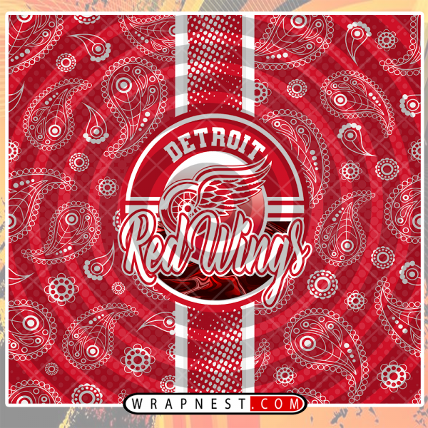 RED WINGS HANDKERCHIEF WRAP