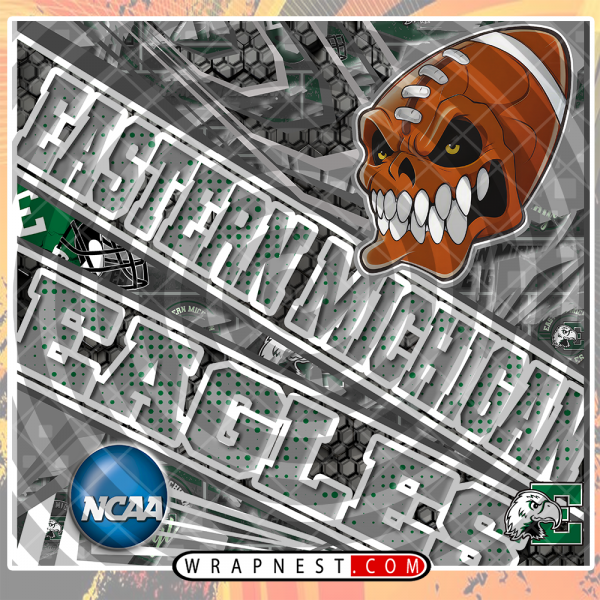 EASTERN MICHIGAN ANGRY SPORTS WRAP