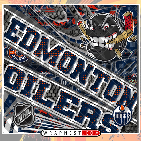 OILERS ANGRY SPORTS WRAP