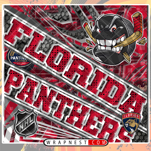 PANTHERS ANGRY SPORTS WRAP