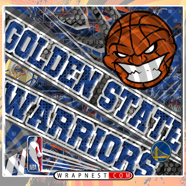 WARRIORS ANGRY BASKETBALL WRAP
