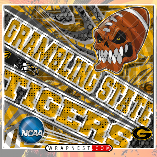 GRAMBLING STATE ANGRY SPORTS WRAP