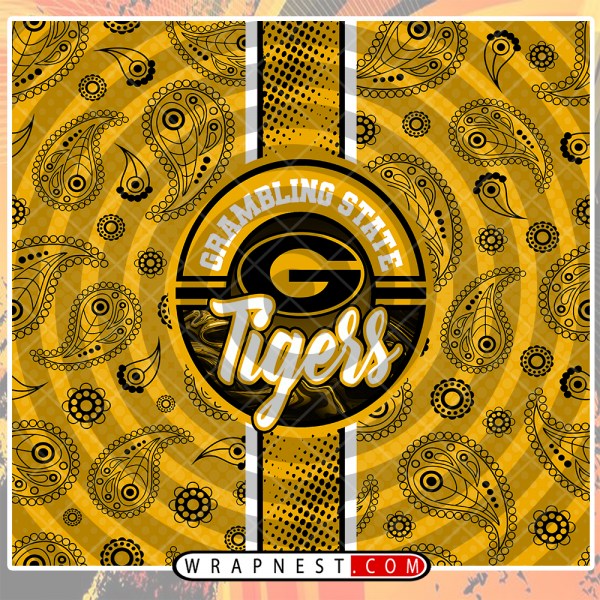 GRAMBLING STATE HANDKERCHIEF WRAP