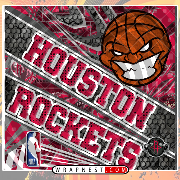 ROCKETS ANGRY BASKETBALL WRAP