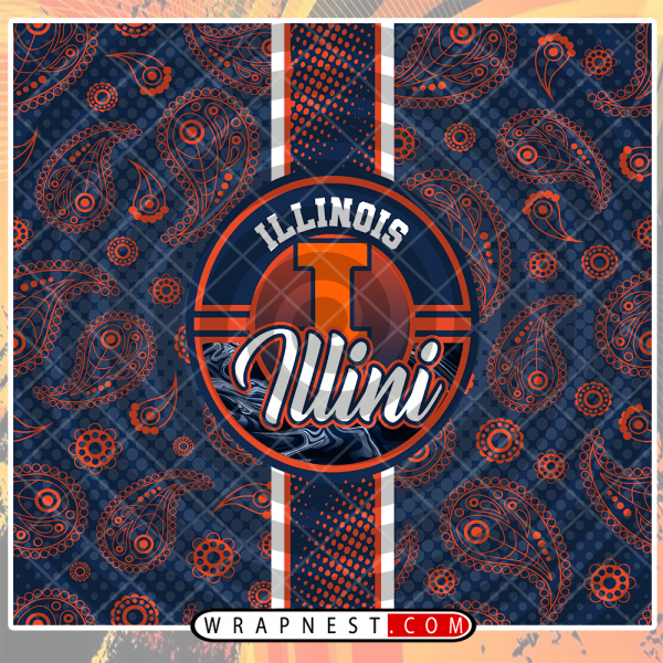 ILLINOIS HANDKERCHIEF WRAP