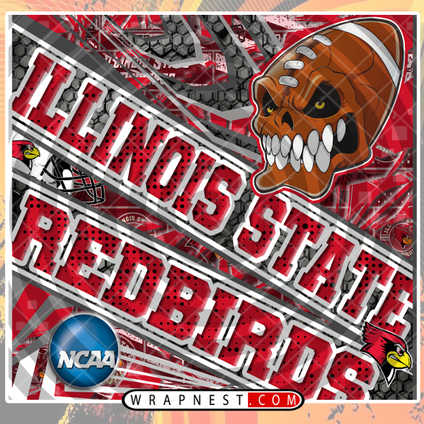 ILLINOIS STATE ANGRY SPORTS WRAP