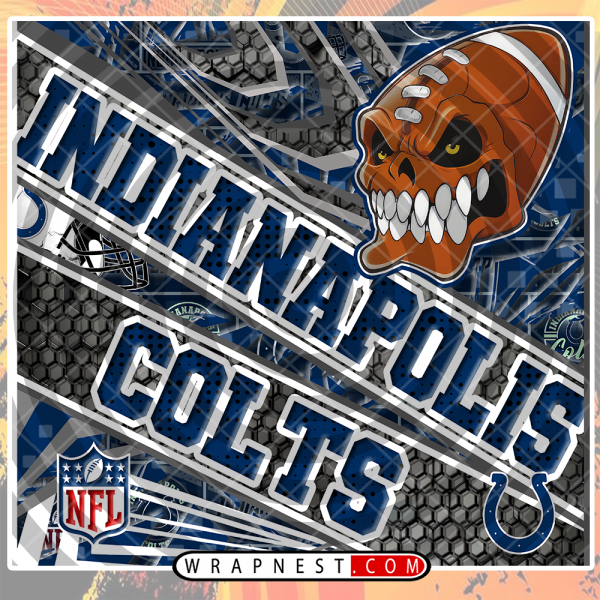 COLTS ANGRY FOOTBALL WRAP