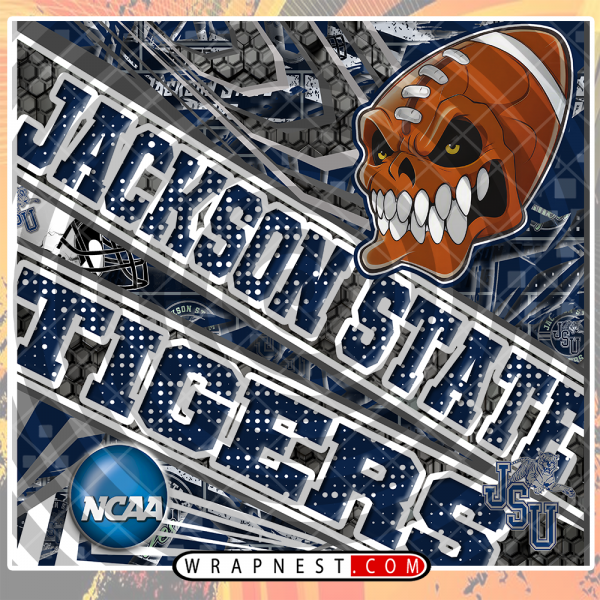 JACKSON STATE ANGRY SPORTS WRAP