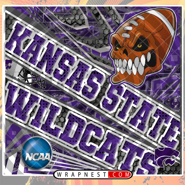 KANSAS STATE ANGRY SPORTS WRAP