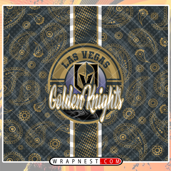 GOLDEN KNIGHTS HANDKERCHIEF WRAP