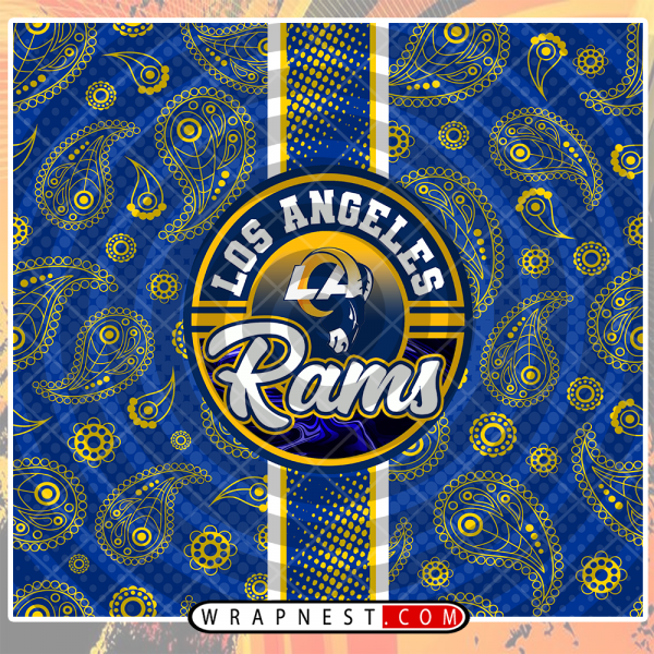 RAMS HANDKERCHIEF WRAP