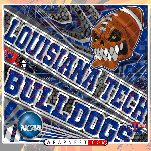 LOUISIANA TECH ANGRY SPORTS WRAP