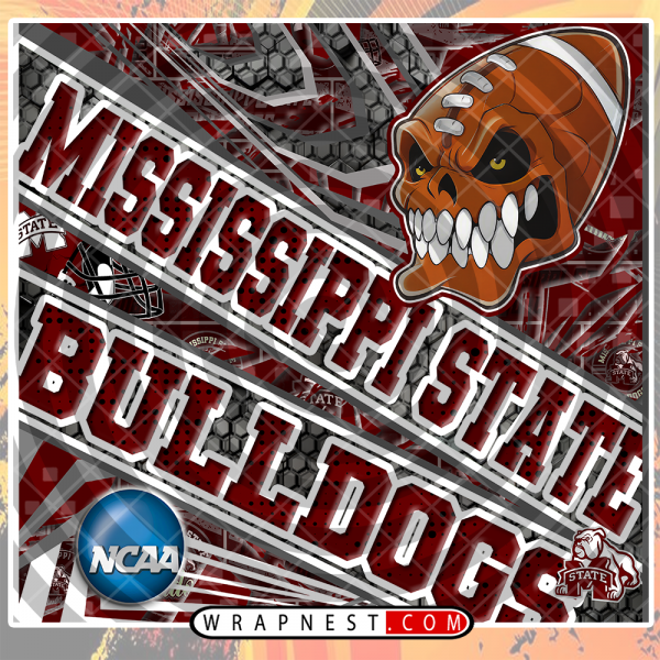 MISSISSIPPI STATE ANGRY SPORTS WRAP