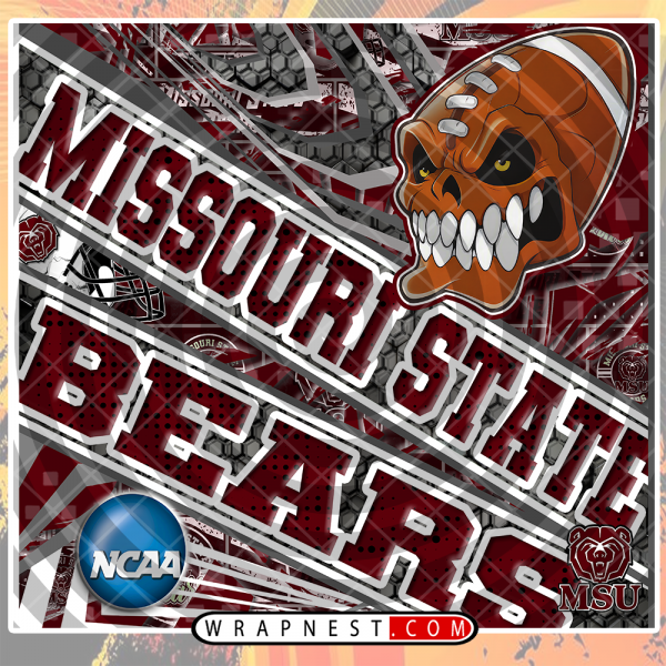 MISSOURI STATE ANGRY SPORTS WRAP