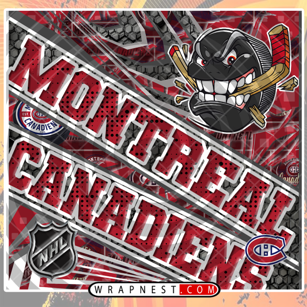 CANADIENS ANGRY SPORTS WRAP
