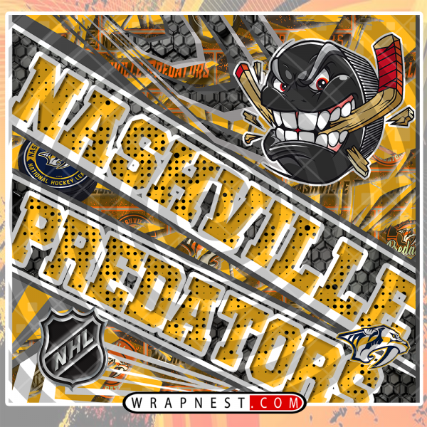 PREDATORS ANGRY SPORTS WRAP