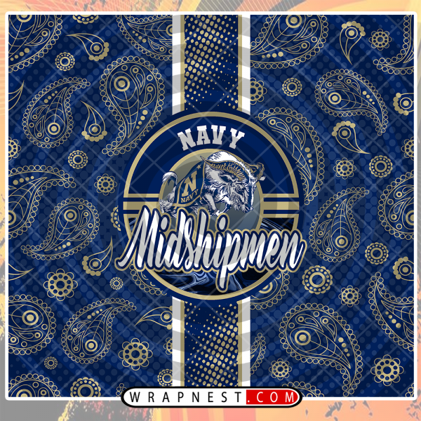 NAVY HANDKERCHIEF WRAP