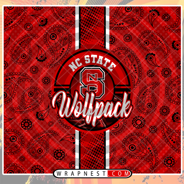 NC STATE HANDKERCHIEF WRAP