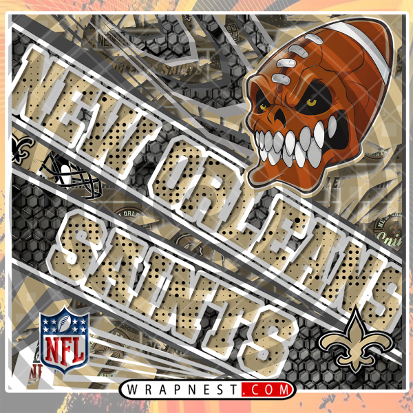 SAINTS ANGRY FOOTBALL WRAP