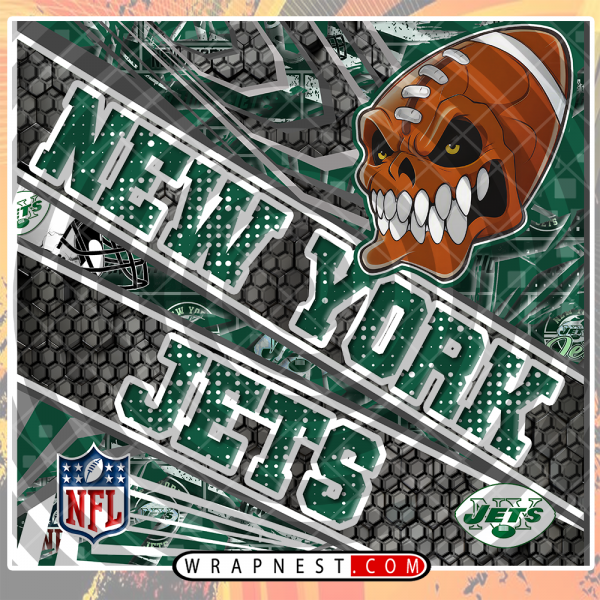 JETS ANGRY FOOTBALL WRAP