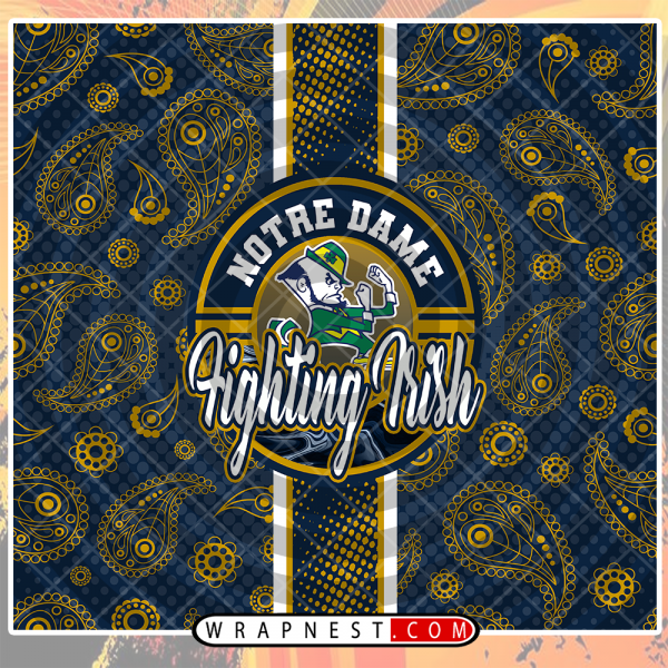 NOTRE DAME HANDKERCHIEF WRAP